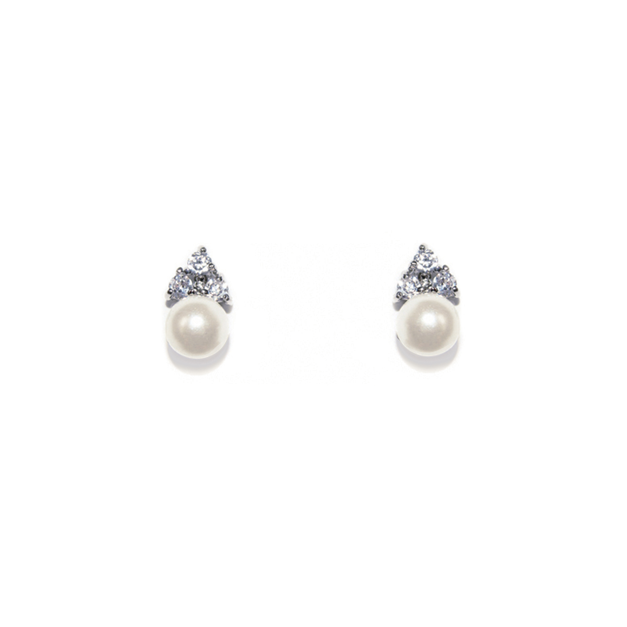 Pearl Bridal Stud Earrings – Classic Pearl