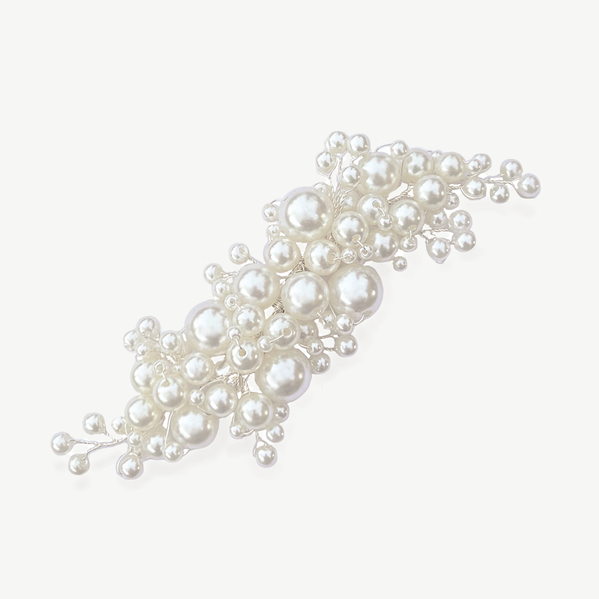 Pearl Bridal Hair Clip – Pearl Blossom